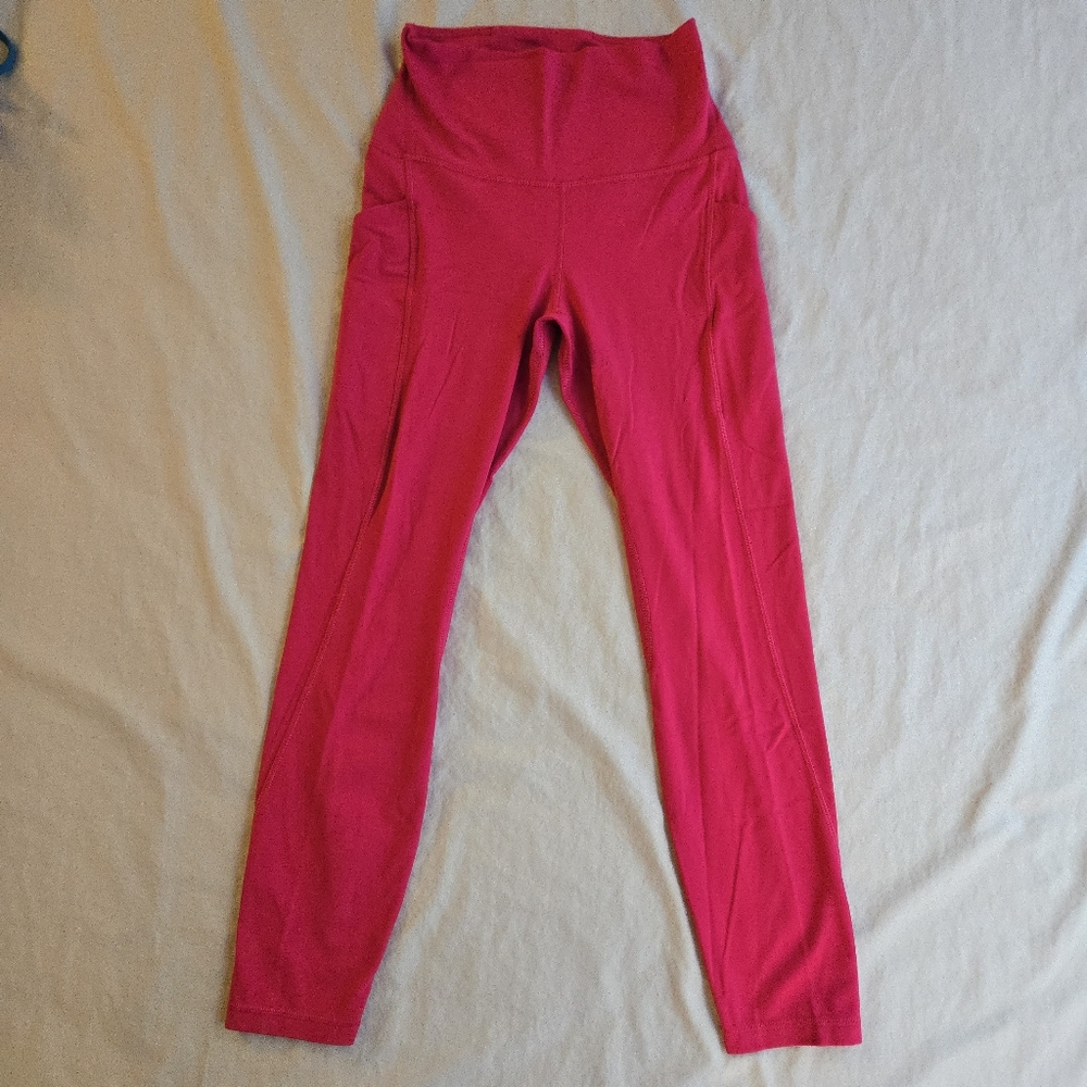 Lululemon Align High-Rise Pant with Pockets 25" Passionate Hot Pink - Picture 2 of 9